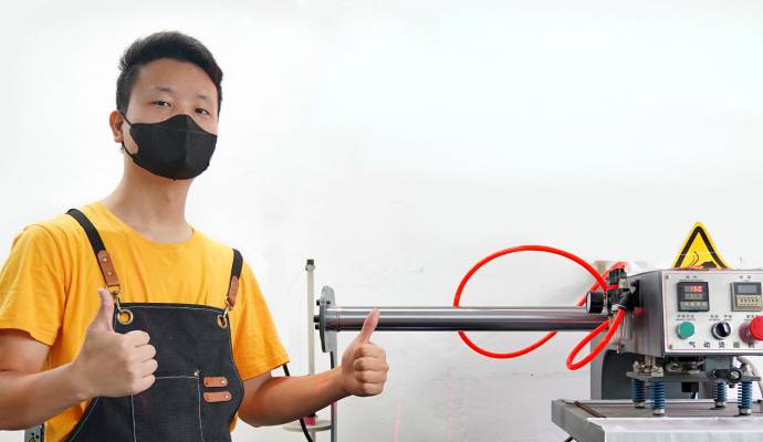 Pneumatic hot stamping machine