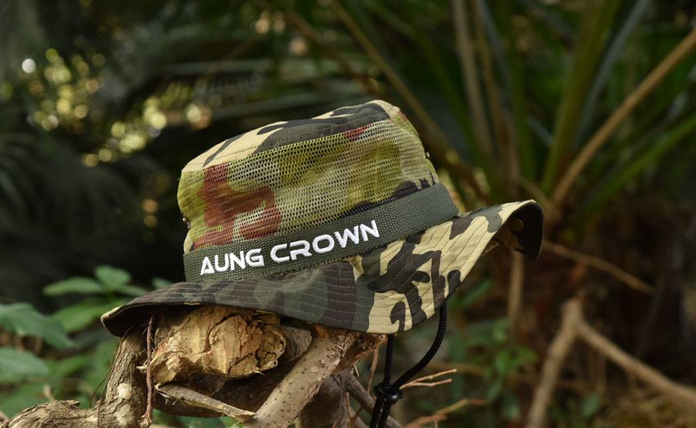 aungcrown camo bucket