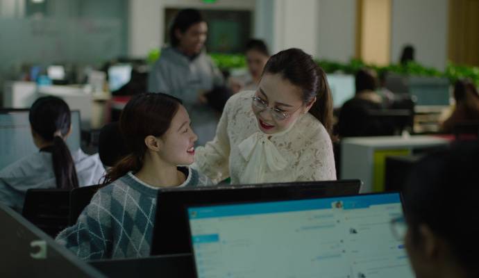 carefully work with herat for customers in clothing industry