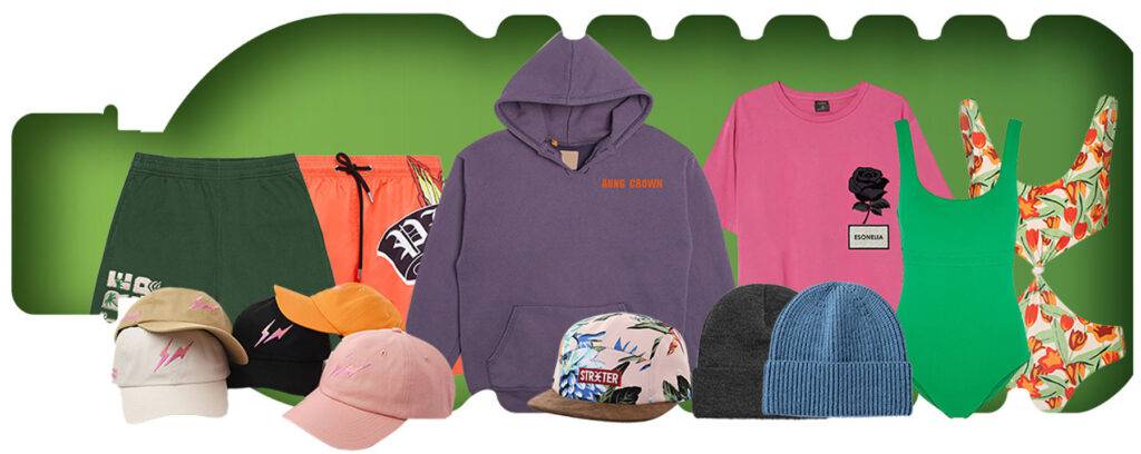 eco hat and clothing