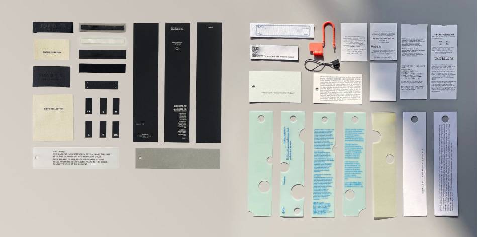 organic label for packaging