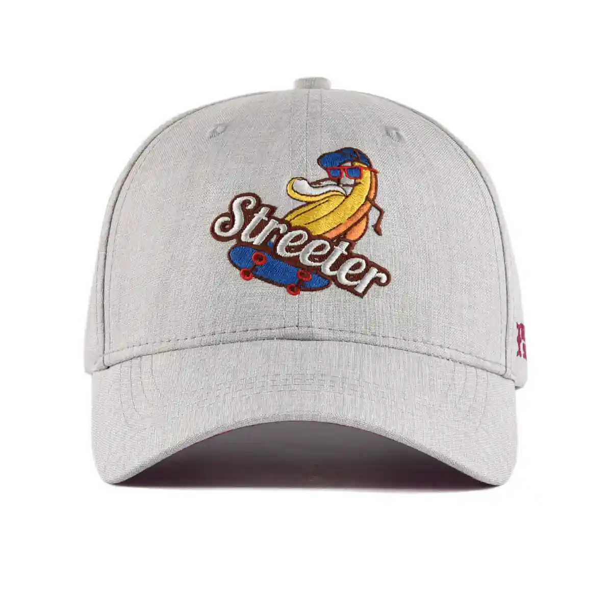 the front side of the grey baseball cap KN2012162