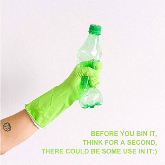 recycle plastic bottle for eco clothing and hat