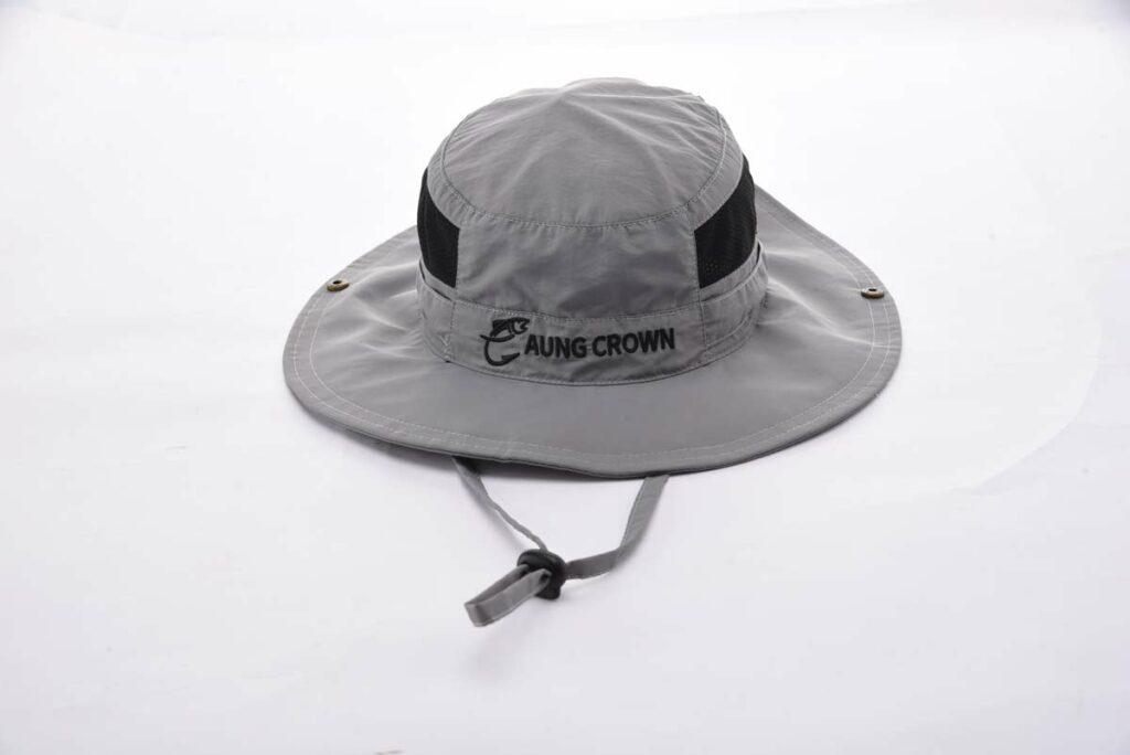 Aung Crown grey bucket hat for outdoors KN2101291