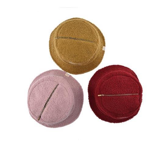 fur teddy bucket cap for women KN2012074