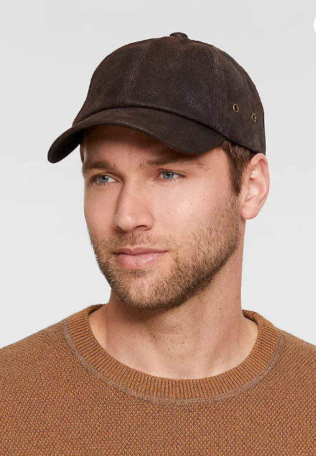 solid color suede baseball cap
