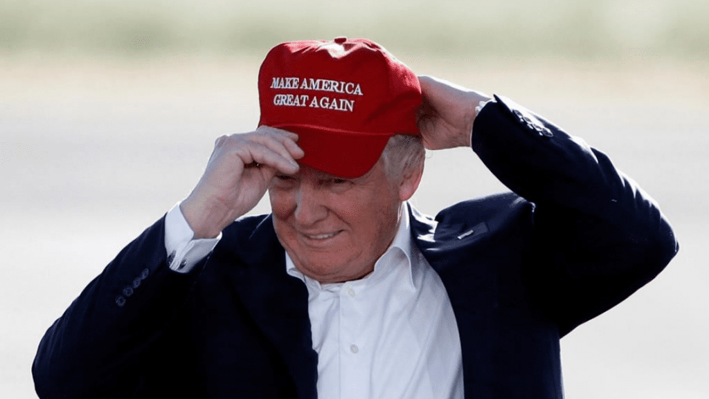 red headwear