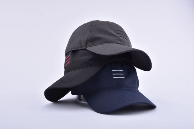nylon baseball hats in  3 colors