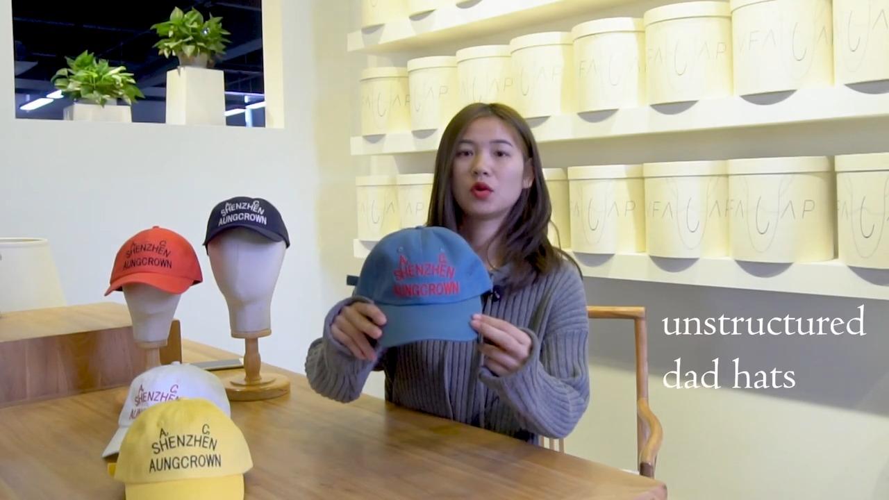 ACNA2011121 flat embroidery baseball hat