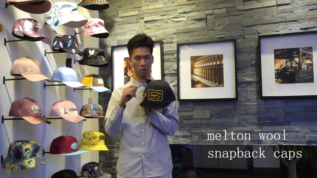 ACNA2011125 applique snapback cap