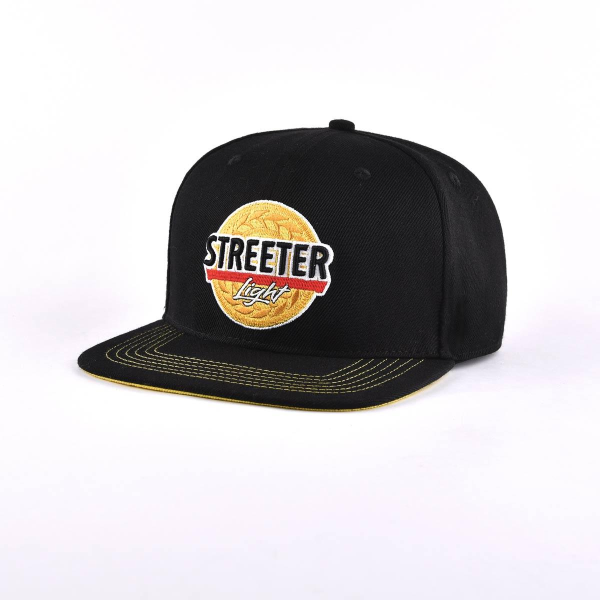 Black Snapback Hat