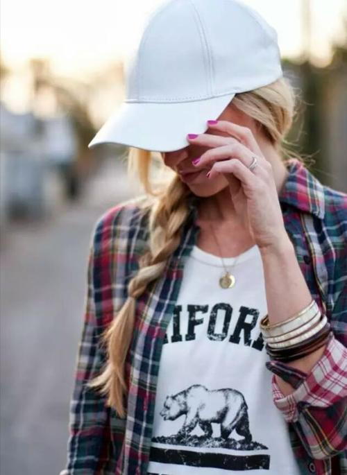 white baseball hat