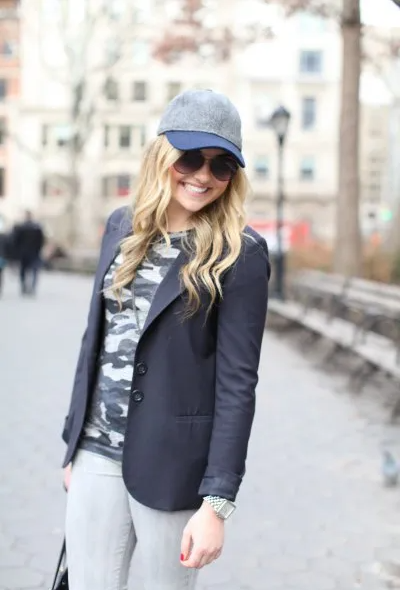 patchwork baseball hat