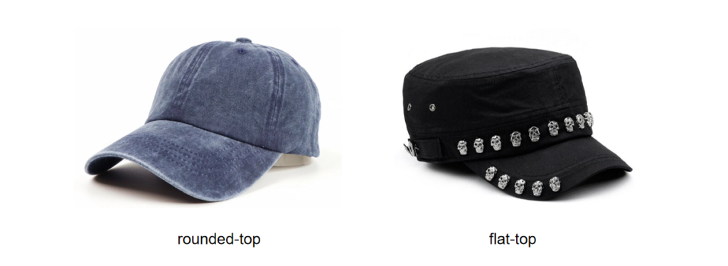 Duck-Tongue Caps - HAT STYLES