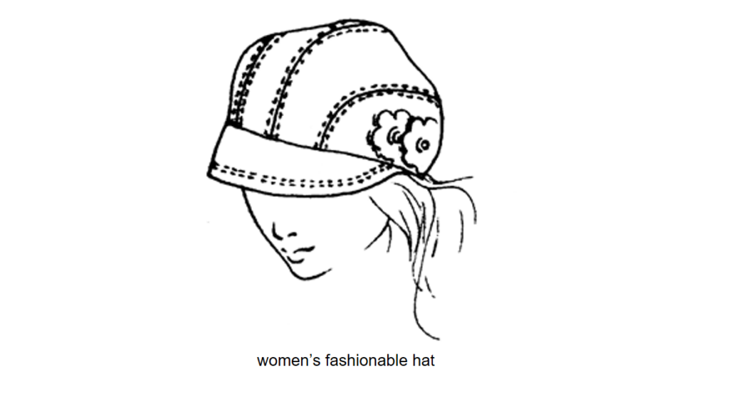 women’s fashionable hat - aung crown