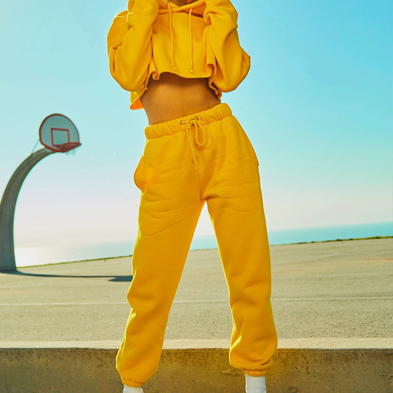 Yellow tracksuit