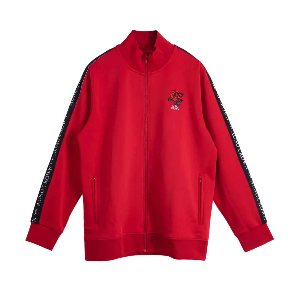 red tracksuit men - collar jacket KN2102241
