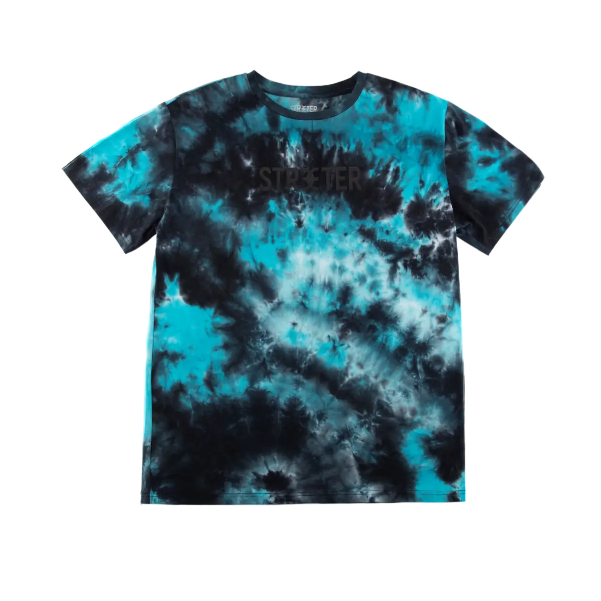Streeter blue tie dye t shirt KN2101272