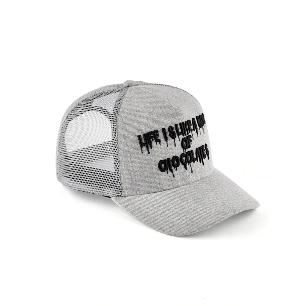 Gray Trucker Hat